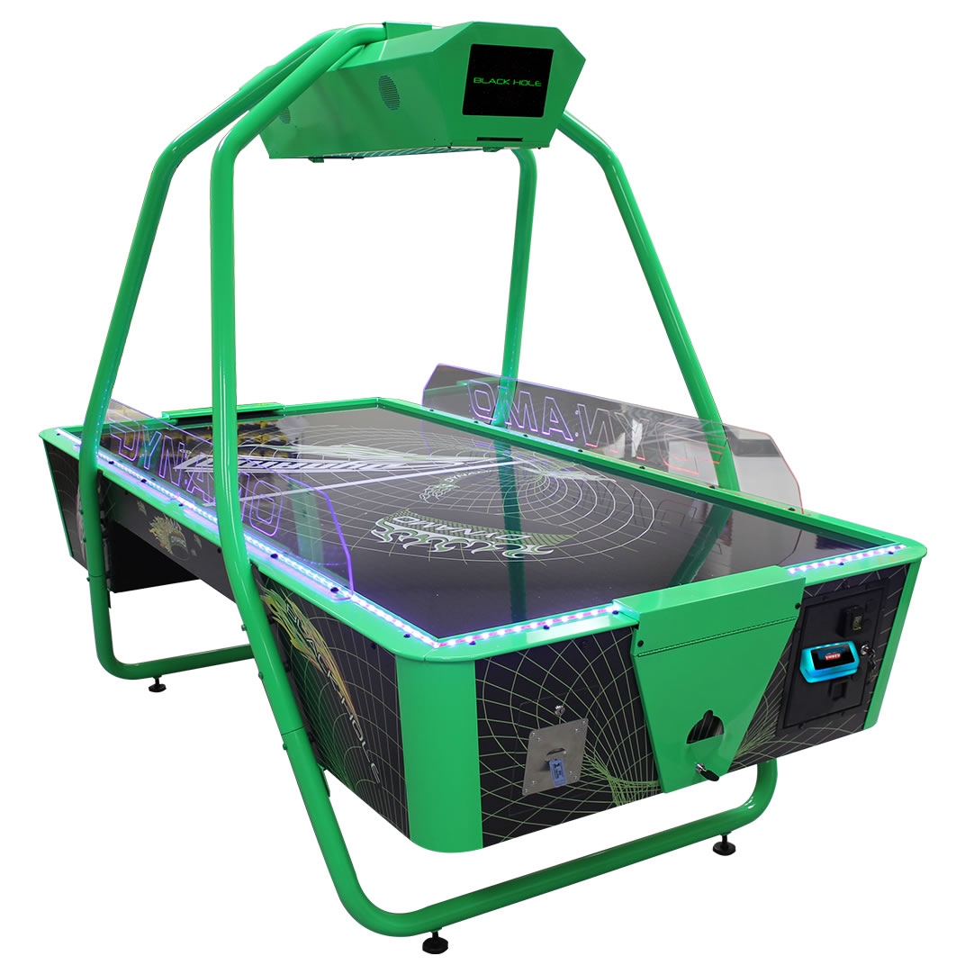 Dynamo 8 Black Hole Air Hockey Table Coin 